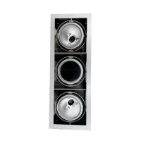 IGuzzini Grey Frame 3 lights 3 X G12 triple downlight