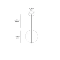 Ondaluce Juis suspension lamp