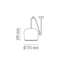 Flos AIM Small x 3 Punti Luce LED Lampada Sospensione Soffitto
