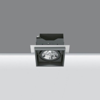 IGuzzini Faro Incasso Deep Frame Minimal bianco