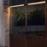 Lombardo TNC ceiling and wall light tube ip67