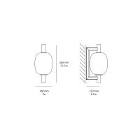 Vistosi Riflesso led wall lamp