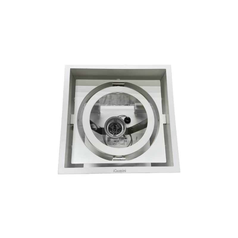 IGuzzini Faro Incasso Deep Frame Minimal bianco