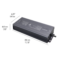 Alimentatore 24V tensione costante 500W dimmerabile Triac/0-10V