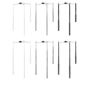 Pallucco Micro Telescopic 3 lampada da sospensione