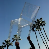 Kartell sedia La Marie cristallo