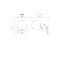 Astro Imari Adjustable wall