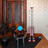 Memphis Terminus floor lamp