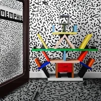 Memphis Carlton bookcase