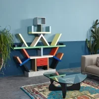 Memphis Carlton bookcase