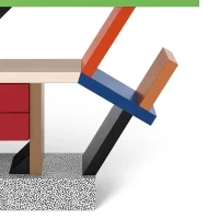 Memphis Carlton bookcase