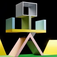 Memphis Carlton bookcase