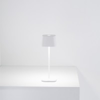 Zafferano Ofelia PRO Lampada LED da Tavolo a Batteria Con Base a Contatto