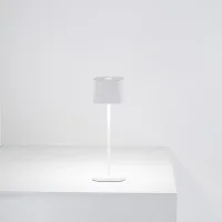 Zafferano Ofelia PRO Lampada LED da Tavolo a Batteria Con Base a Contatto