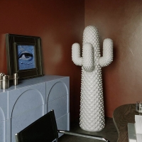 Gufram Another White Cactus coat hanger