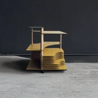 Codeicona Trolley Music table with wheels