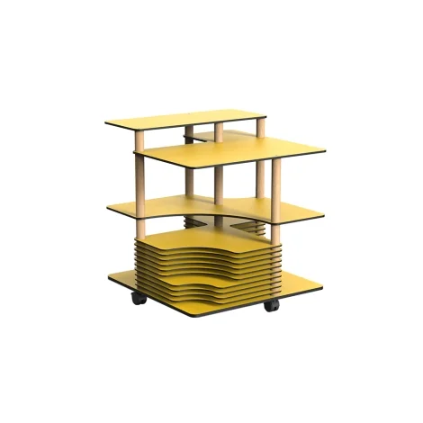 Codiceicona Carrello Musica tavolino con ruote