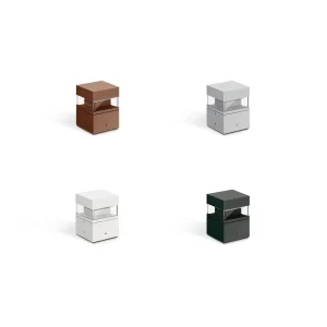 Lombardo Tok Q 150 square floor bollard ip66