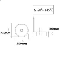 QLT 16W 48V 350mA Driver RP312 power supply IP65 for 3-12 LED