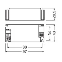 Osram Alimentatore Optotronic OT FIT 40/220-240/1A0 CS LED