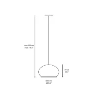 Vibia Knit D65 lampada da sospensione