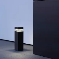 Lombardo Tok Q 400 square floor bollard ip66