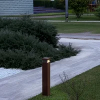 Lombardo Tok Q 700 square floor bollard ip66