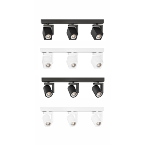 Beneito Volt Tripla faretto da soffitto GU10