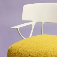Kartell poltrona A.I. Lounge Bouclé Riccio