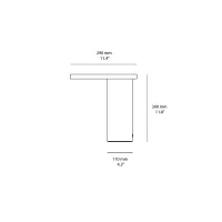 Oluce Cylinda table lamp