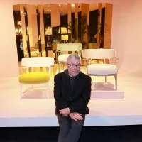 Kartell poltrona A.I. Lounge Bouclé Riccio