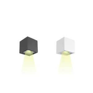 Logica Titano Evo Mono-Emissione Lampada Applique a LED da Parete per Esterno a Luce Diretta