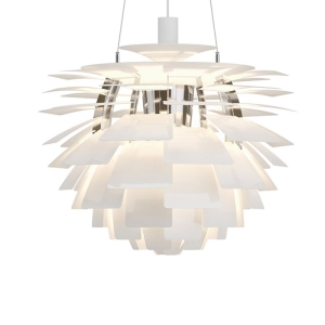 Louis Poulsen Suspension PH Artichoke White by Poul Henningsen