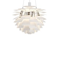 Louis Poulsen Suspension PH Artichoke White by Poul Henningsen