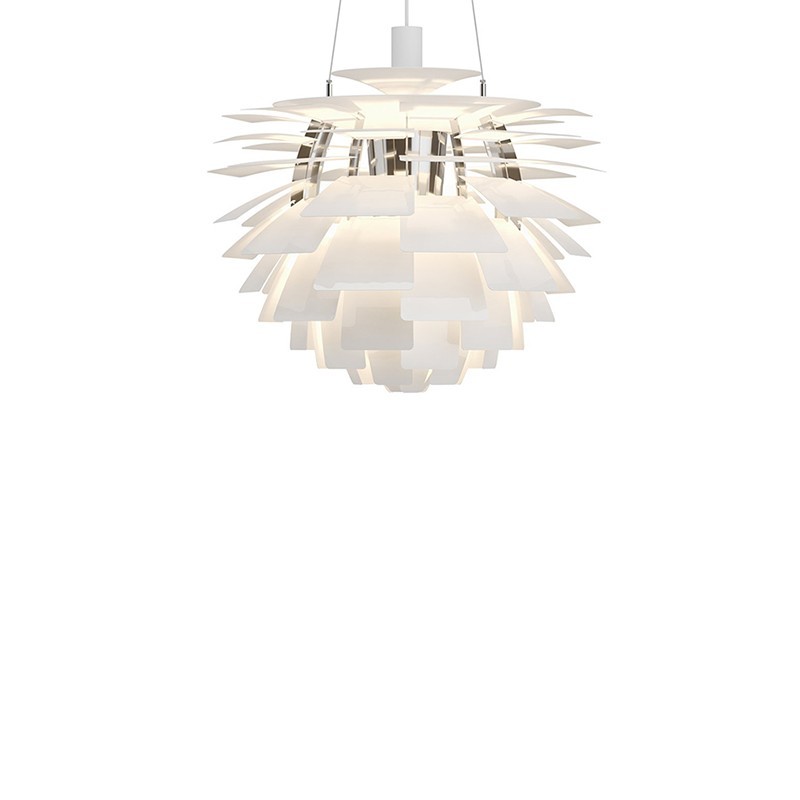 Louis Poulsen Suspension PH Artichoke White by Poul Henningsen