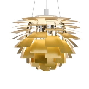 Louis Poulsen Suspension PH Artichoke Brass by Poul Henningsen