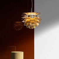 Louis Poulsen Suspension PH Artichoke Brass by Poul Henningsen