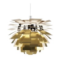 Louis Poulsen Suspension PH Artichoke Brass by Poul Henningsen