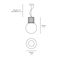 Slamp Atmosfera lampada a sospensione