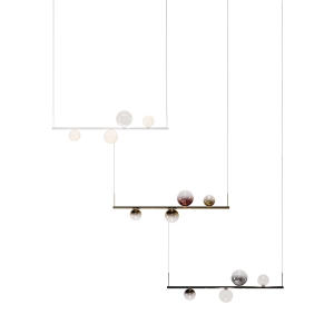 Lodes Random Stick Short suspension lamp