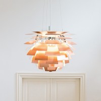 Louis Poulsen Sospensione PH Artichoke Rame by Poul Henningsen