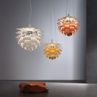 Louis Poulsen Sospensione PH Artichoke Rame by Poul Henningsen