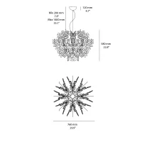 Slamp Fiorella suspension lamp