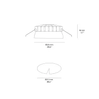 iGuzzini Laser Easy Space indoor recessed spotlight