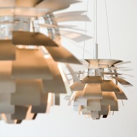 Louis Poulsen Sospensione PH Artichoke Acciaio Inossidabile by