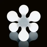 Kundalini Atomium lampada da terra Kundalini Atomium lampada da terra