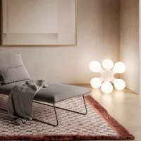 Kundalini Atomium lampada da terra Kundalini Atomium lampada da terra