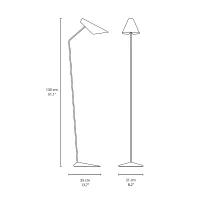 Vibia I.Cono 0712 lampada da terra