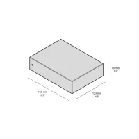 Lombardo Trend Flat 125 wall lamp ip55