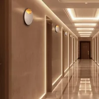 Cattaneo Lunatica Gold wall lamp